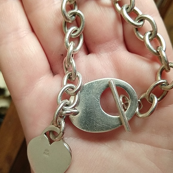 Silpada heart toggle sterling silver 925 bracelet main image 3